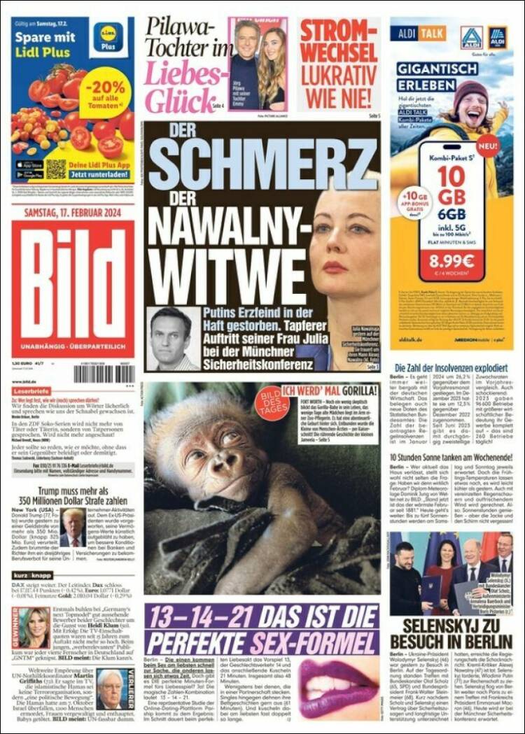 Portada de Bild (Germany)