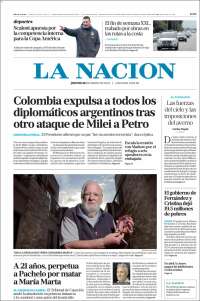 Portada de La Nación (Argentine)