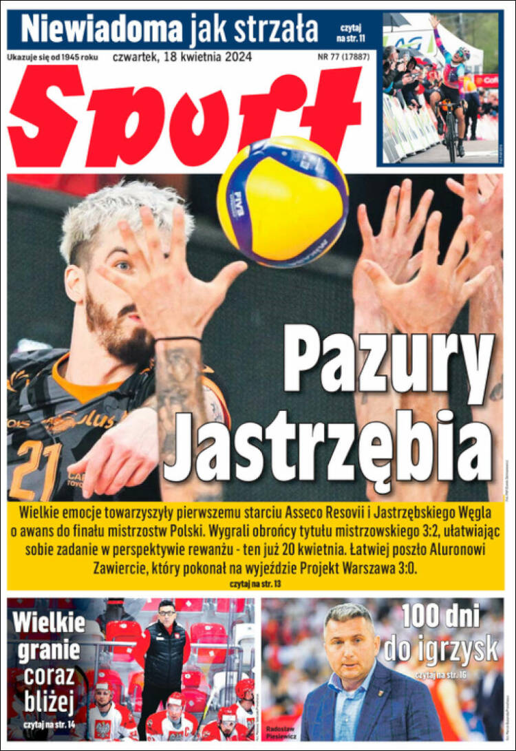 Portada de Katowicki Sport (Polonia)