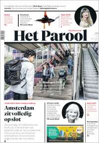 Portada de Het Parool (Pays-Bas)