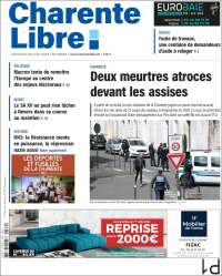 Portada de Charente Libre (France)