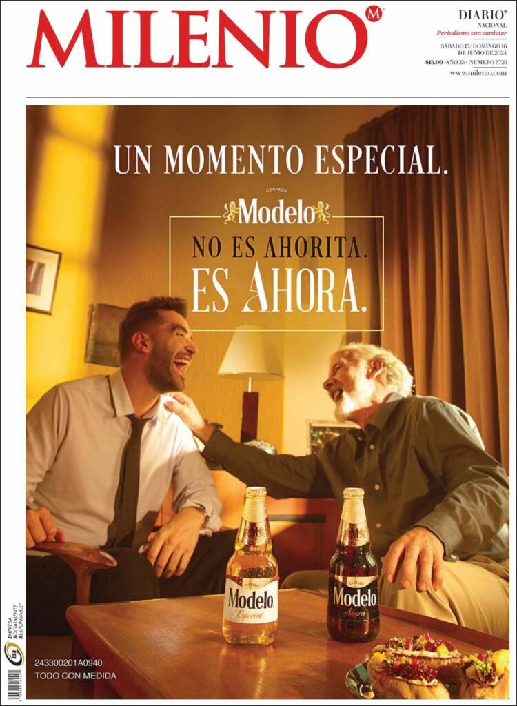 Portada de Milenio (México)