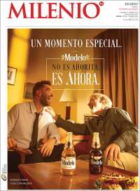 Portada de Milenio - Jalisco (México)