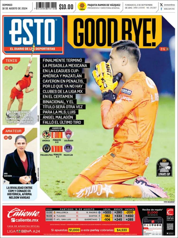 Portada de Esto (México)