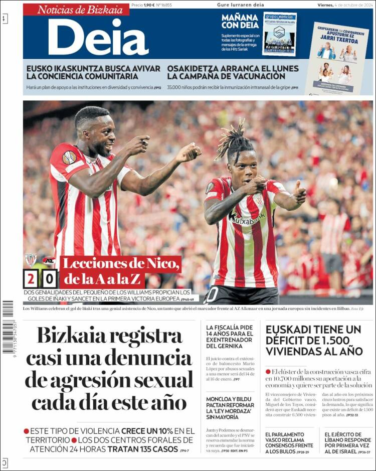 Portada de Deia (Spain)