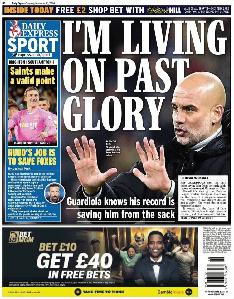 Portada de Express Sport (United Kingdom)