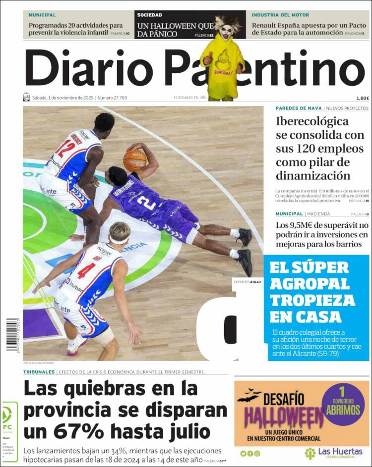 Portada de Diario Palentino (España)