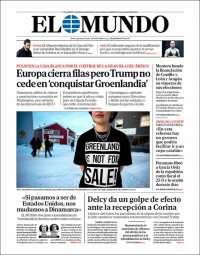 Portada de El Mundo (Spain)