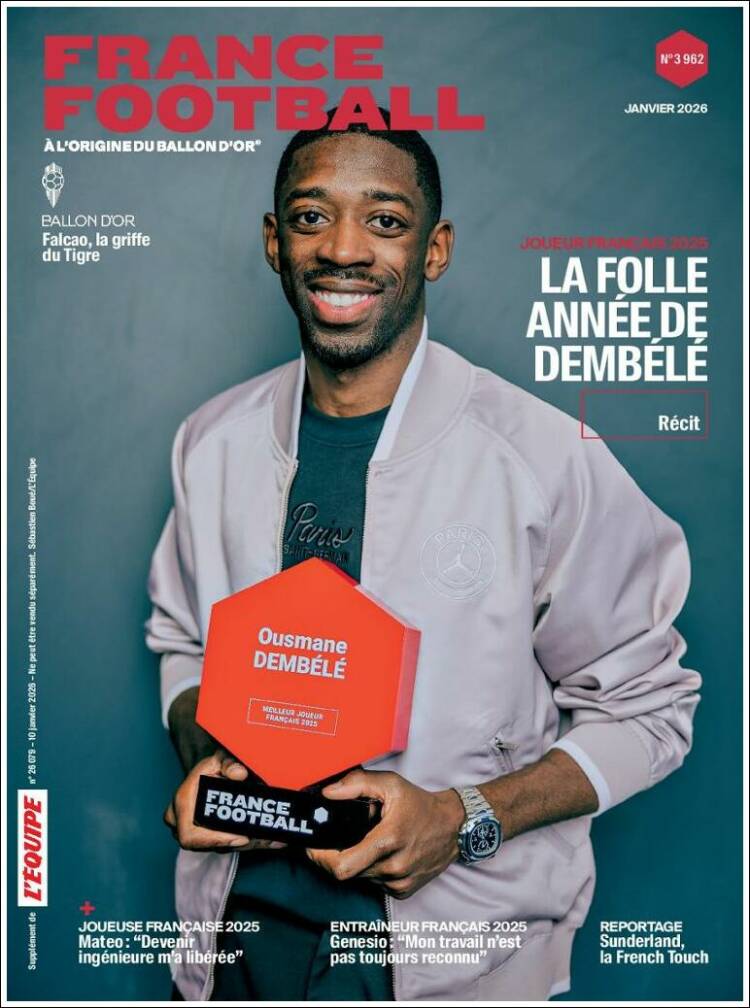 Portada de France Football (France)