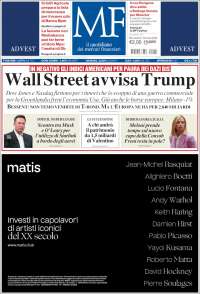 Portada de Milano Finanza (Italy)