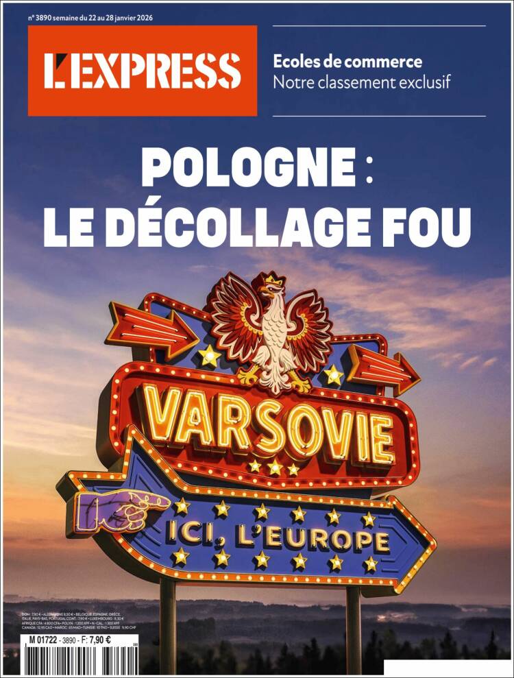 Portada de L'Express (France)