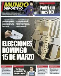 Portada de El Mundo Deportivo (Spain)