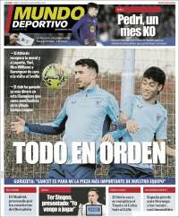 Portada de Mundo Deportivo Bizkaia (Spain)
