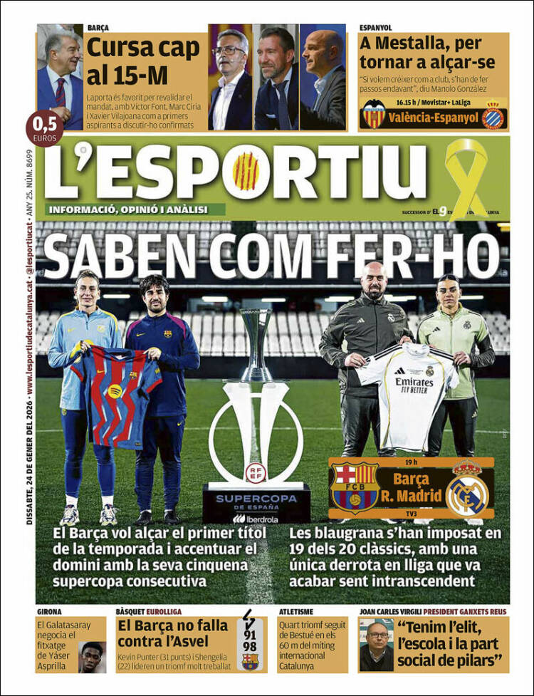 Portada de L'Esportiu (España)