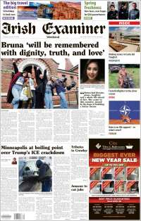 Portada de Irish Examiner (Ireland)