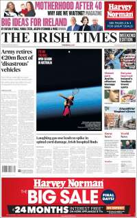 Portada de Irish Times (Ireland)