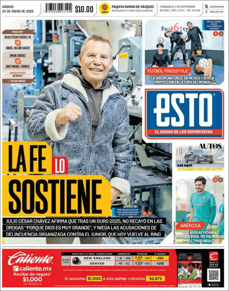 Portada de Esto (México)