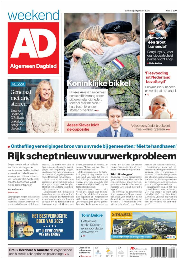 Portada de AD (Netherlands)