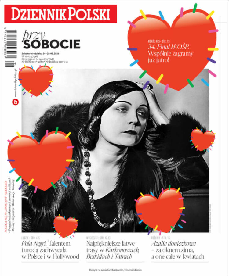 Portada de Dziennik (Polonia)