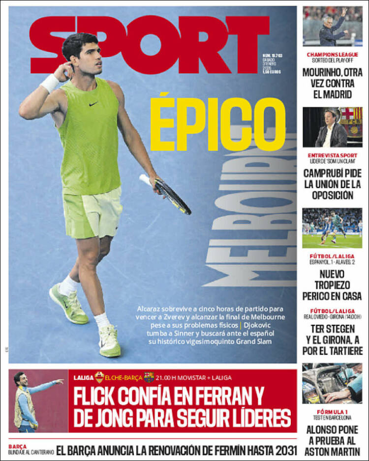 Portada de Sport (Spain)