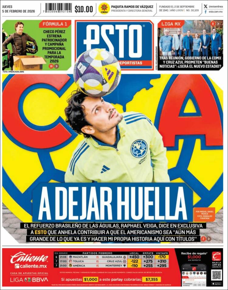 Portada de Esto (México)