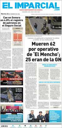 Portada de El Imparcial (México)