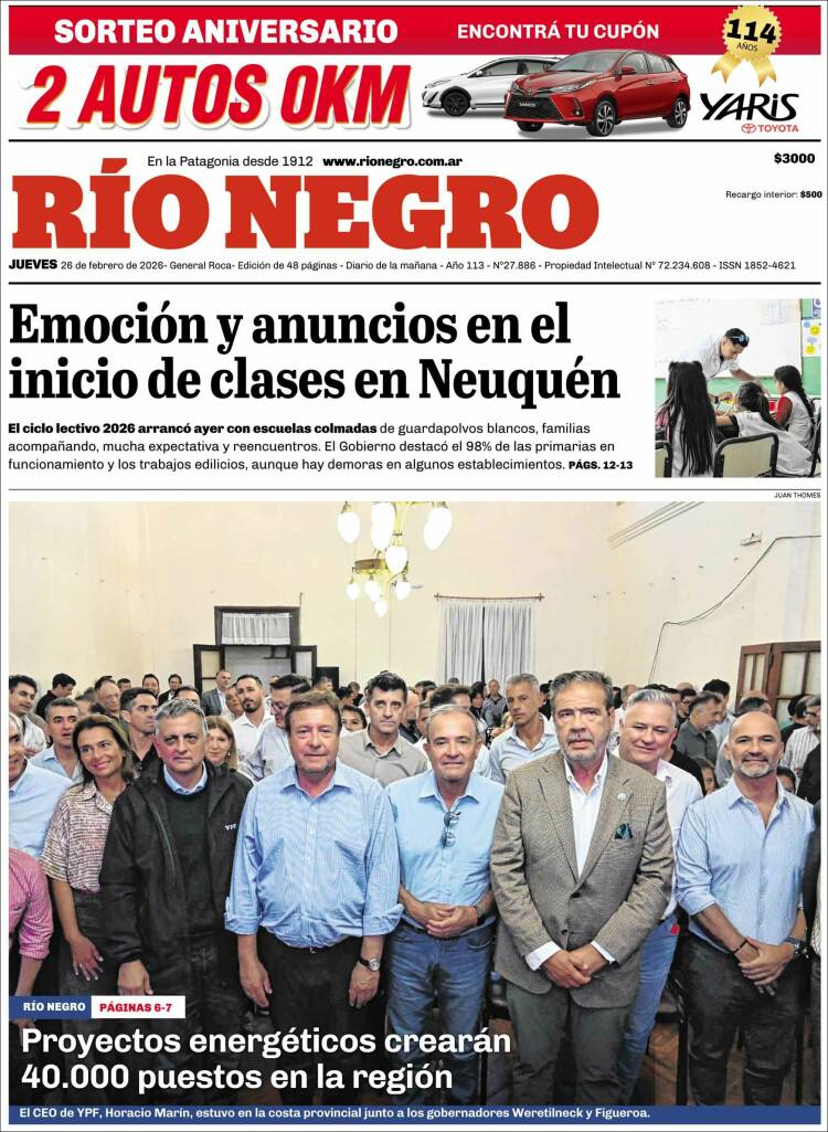 Portada de Rio Negro (Argentina)
