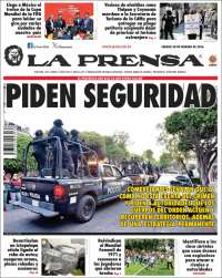 Portada de La Prensa (México)
