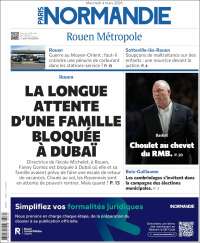 Portada de Paris Normandie (Francia)