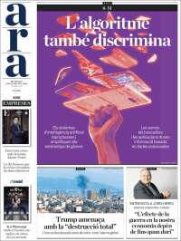 Portada de Ara (Spain)