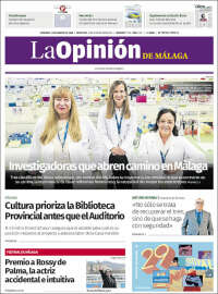 Portada de La Opinión de Málaga (Spain)