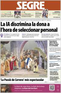 Portada de Segre (Spain)