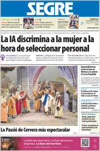 Portada de Segre (Spain)