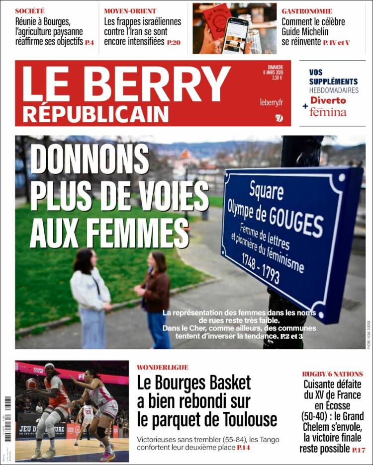 Portada de Berry Republicain (France)