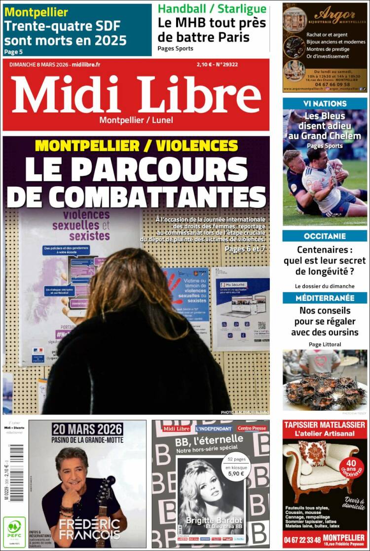 Portada de Midi Libre (France)