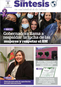 Portada de Síntesis de Tlaxcala (Mexico)