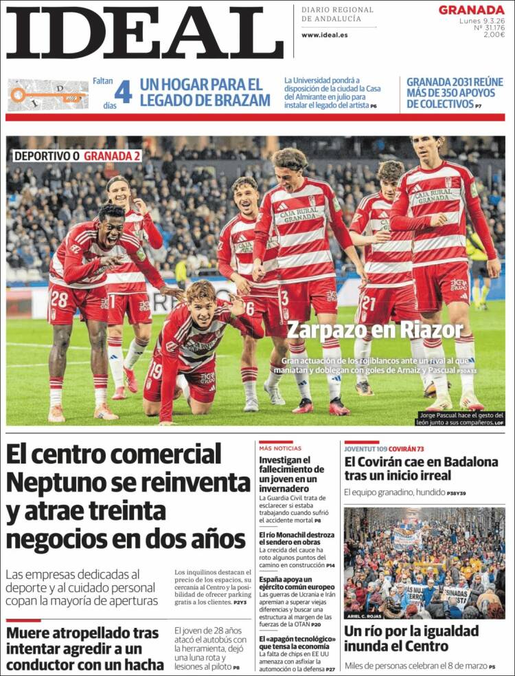 Portada de Ideal (Spain)