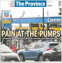 Portada de The Province (Canada)