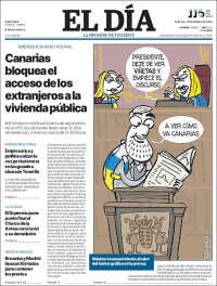 Portada de El Día (Spain)