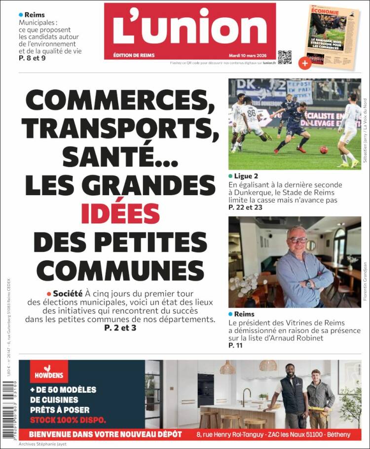 Portada de L'Union (France)