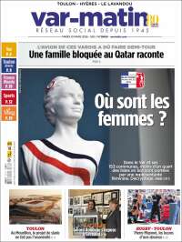 Portada de Var-Matin (France)