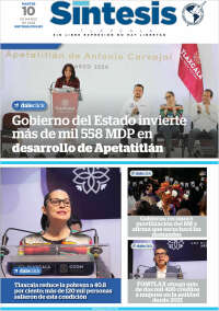 Portada de Síntesis de Tlaxcala (Mexique)