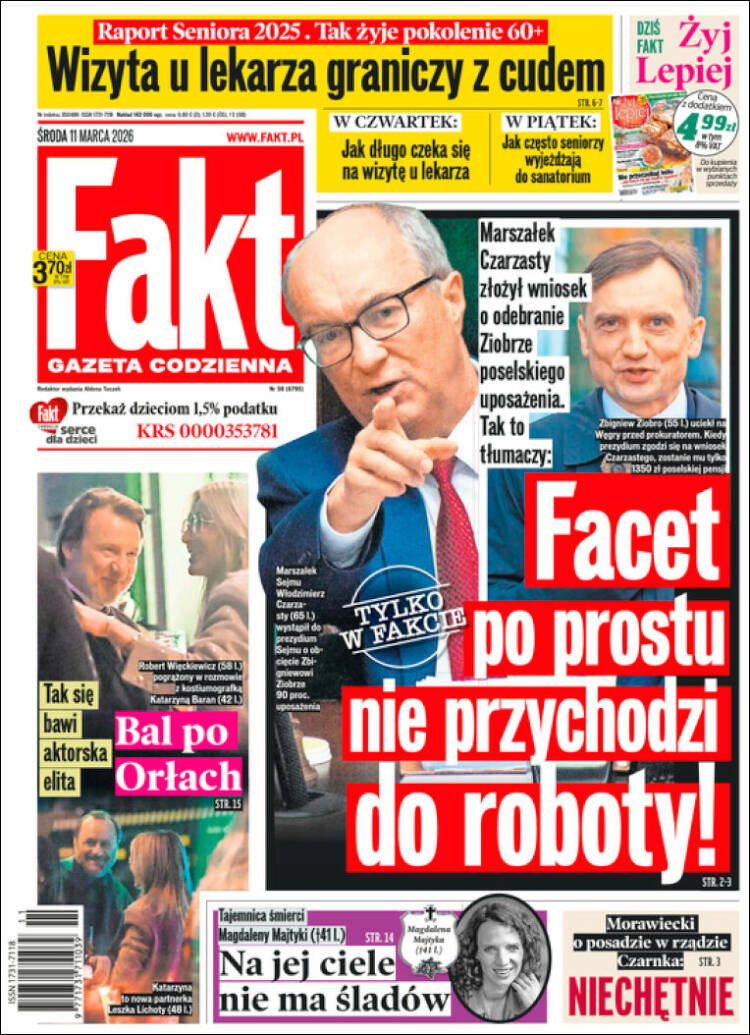 Portada de Fakt (Poland)