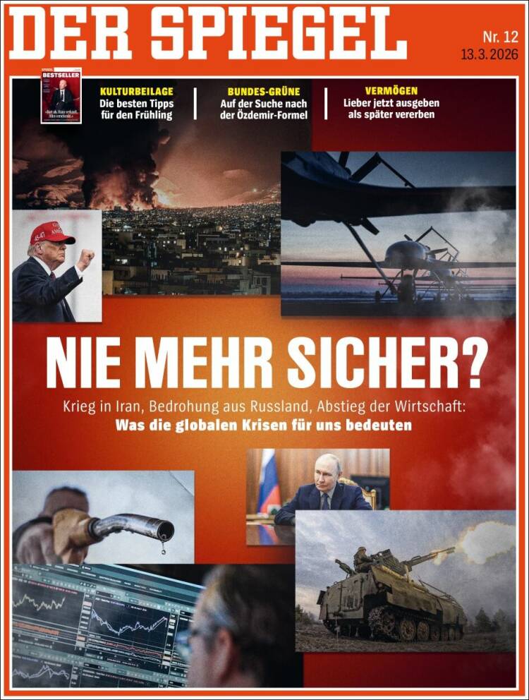 Portada de Der Spiegel (Germany)