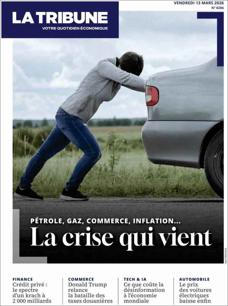 Portada de La Tribune (France)
