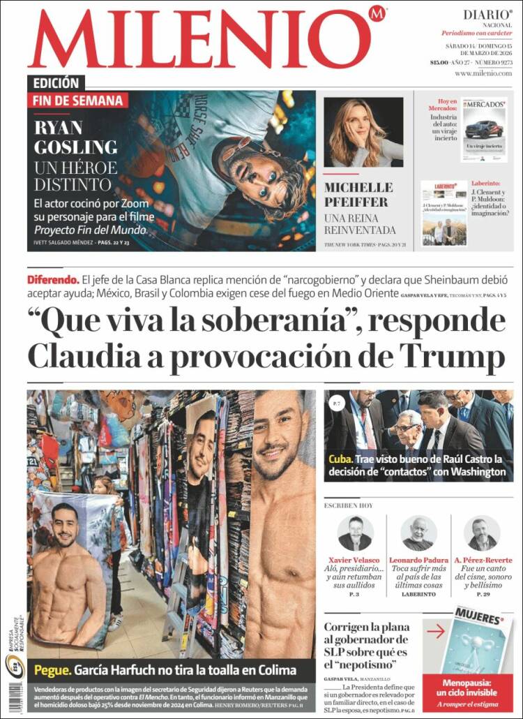 Portada de Milenio (México)
