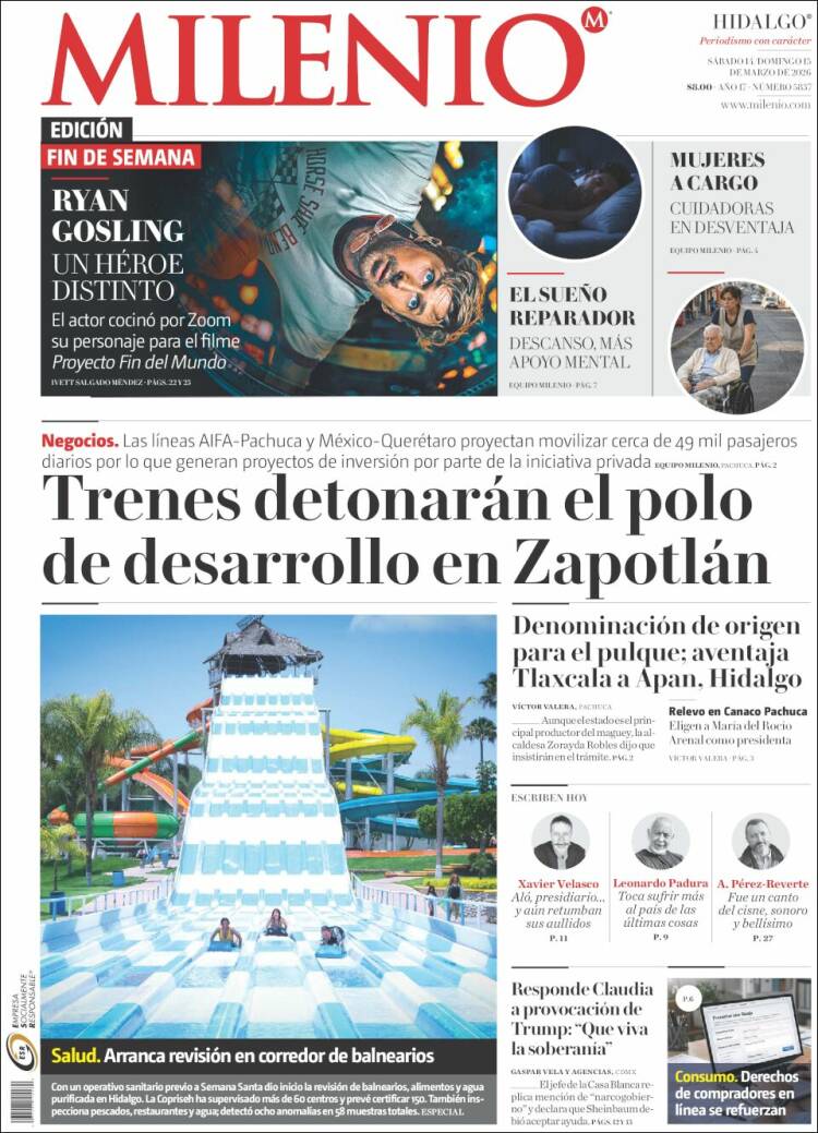 Portada de Milenio de Hidalgo (México)