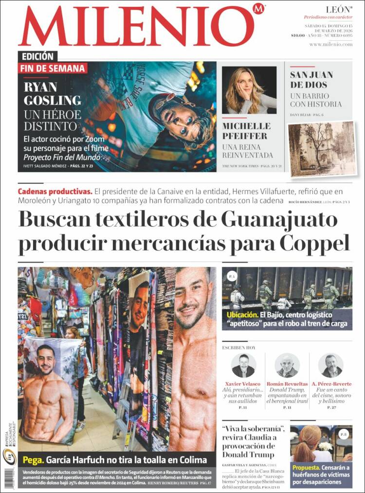 Portada de Milenio de León (México)