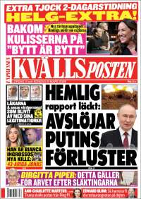 Portada de Kvällsposten (Sweden)