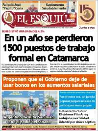 Portada de El Esquiu (Argentina)
